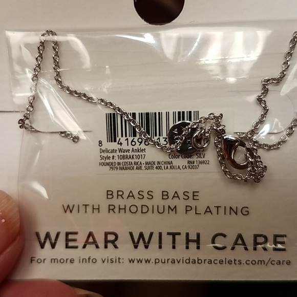 PuraVida WAVE ANKLET (Restocked) GREAT FOR GIFTS  ♡BEST SELLER♡ - Picture 2 of 3